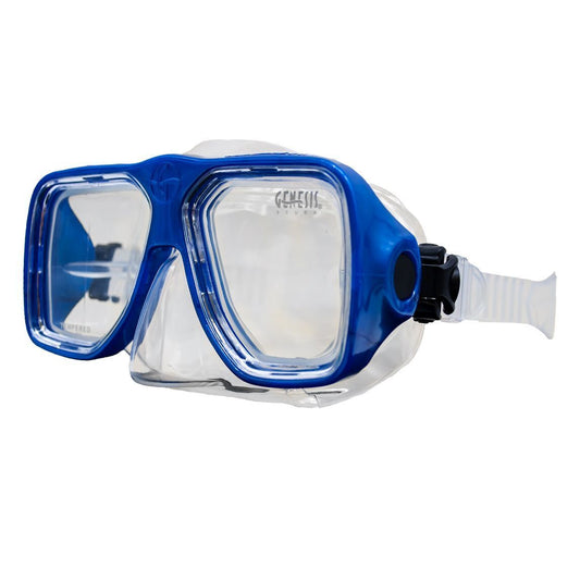 GENESIS  Rx Mask Ice Blue & Clear Silicone